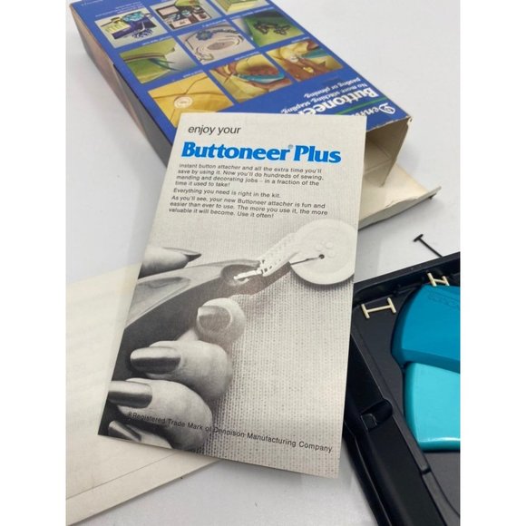 Vintage Dennison Buttoneer Plus 00-130 All Purpose Attacher - Picture 8 of 8